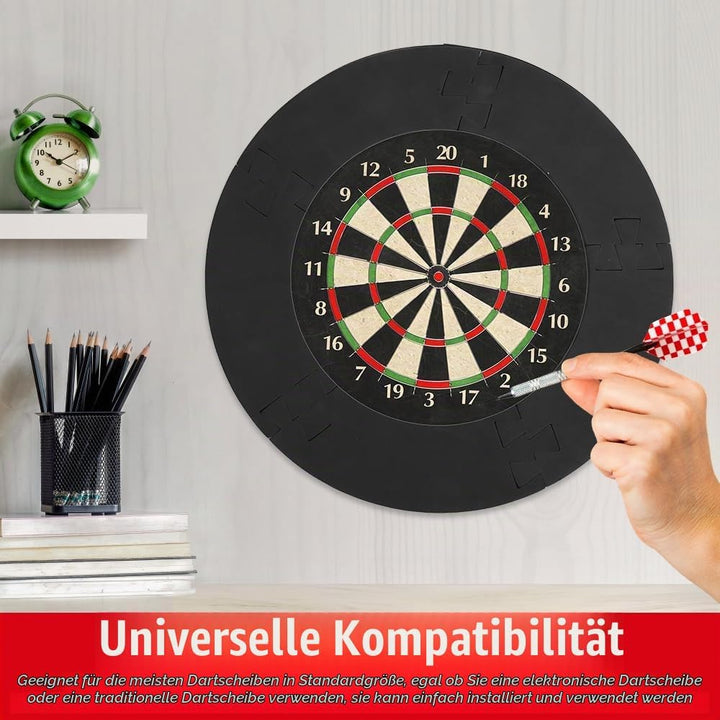 Dart Catchring Surround, 5pcs Dart Surround Auffangring, 45cm Dartscheibe Schutzring, Dartscheibe Wa