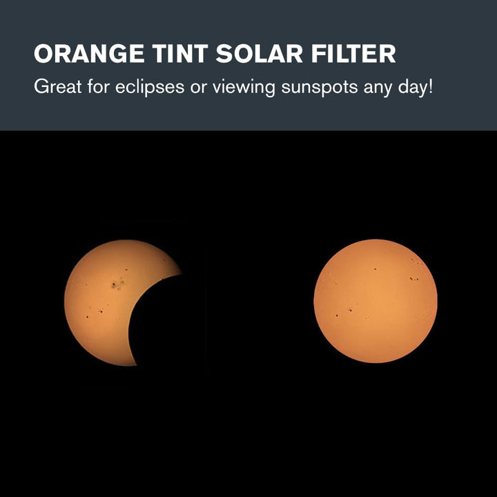 Celestron 94243 EclipSmart Teleskopfilter für Sonnenfinsternisse – ISO 12312-2 konform, sichere Pass