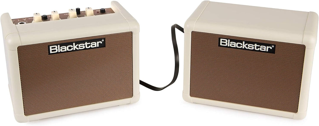 Blackstar Fly Acoustic Package Tragbarer batteriebetriebener Mini-Gitarrenverstärker mit 6 Watt, Ech