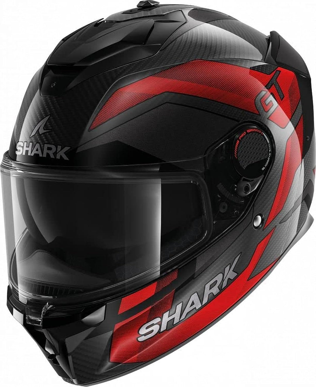 Shark Spartan GT Pro Ritmo Carbon Carbon Red Chrom DRU Full Face Helmet, S
