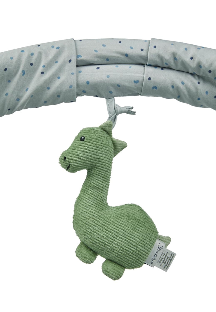 Sterntaler Spielbogen Dino Rexi - Spielbogen aus Velour und bedrucktem Baumwoll Mischgewebe - Baby S