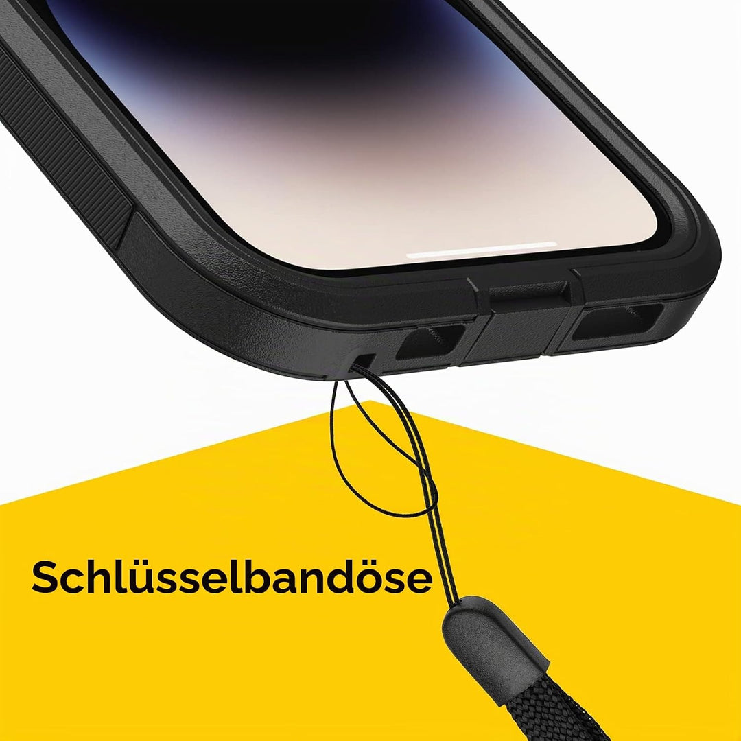 OtterBox Defender XT Serie für iPhone 14 Pro Max, Schwarz, 77-89128 Defender Series XT Schwarz, Defe