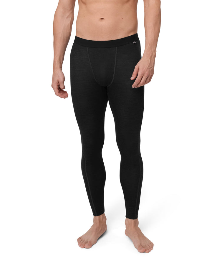 DANISH ENDURANCE Merino Funktionshose, Premium Thermo-Unterwäsche, Lange Unterhose, Temperaturreguli