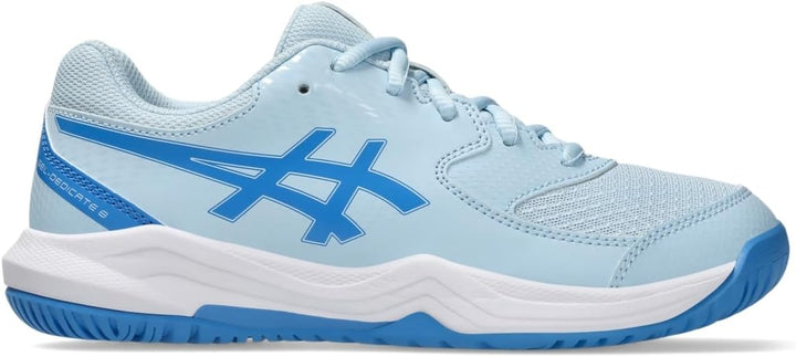 ASICS Jungen Gel-Dedicate 8 Padel Gs Sneaker 35 EU Hellblau Blaue Küste, 35 EU Hellblau Blaue K&#xFC