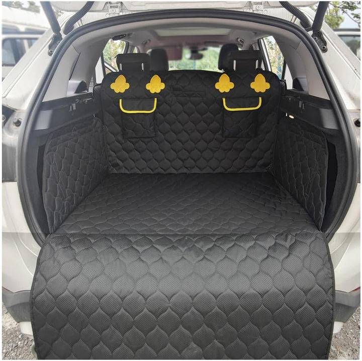 Kofferraumschutz für Hunde, für BMW 5er G31 Touring Wagon 7.Gen 2017-2022-Kofferraumabdeckung mit St