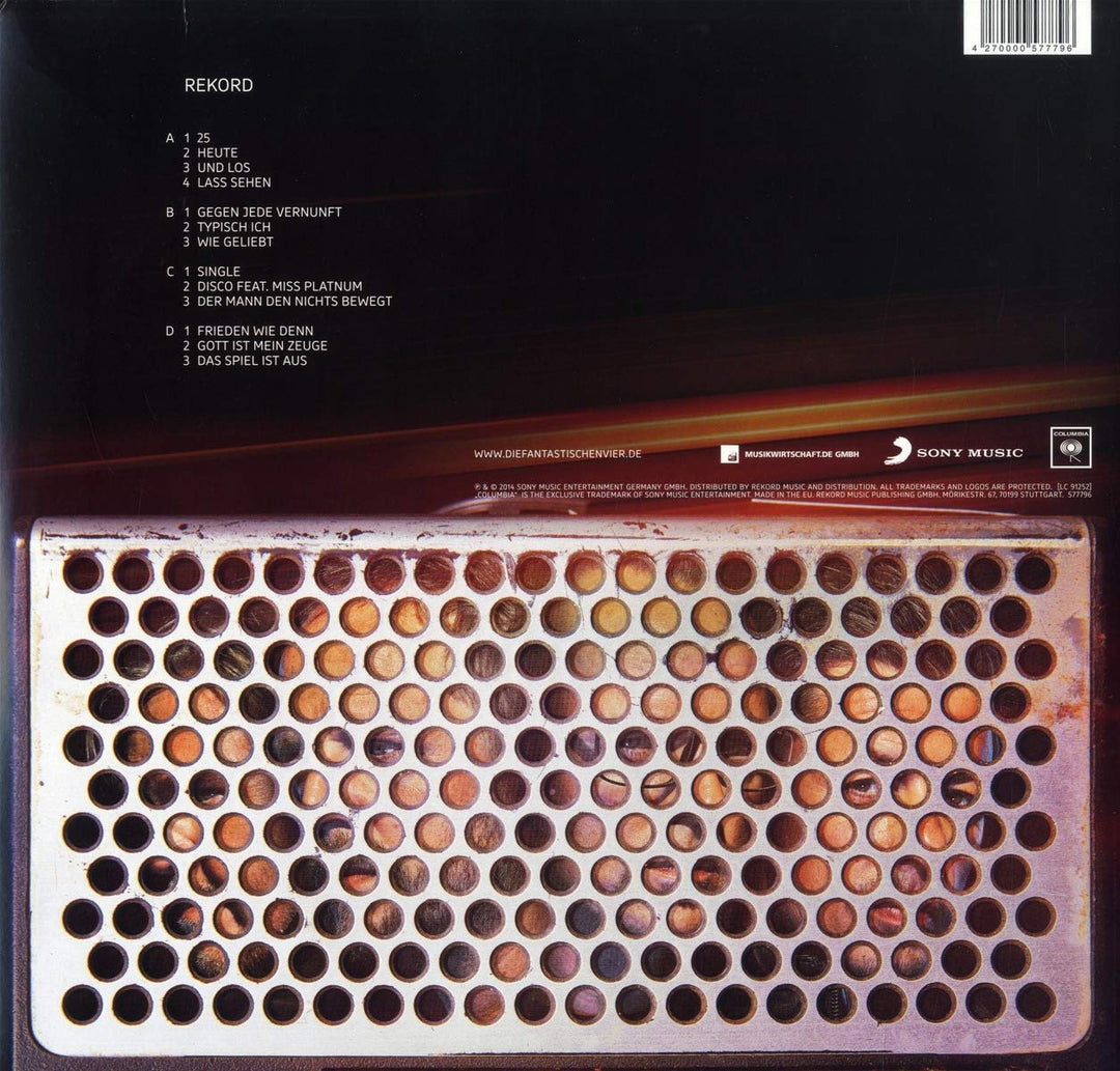 Rekord, Vinyl