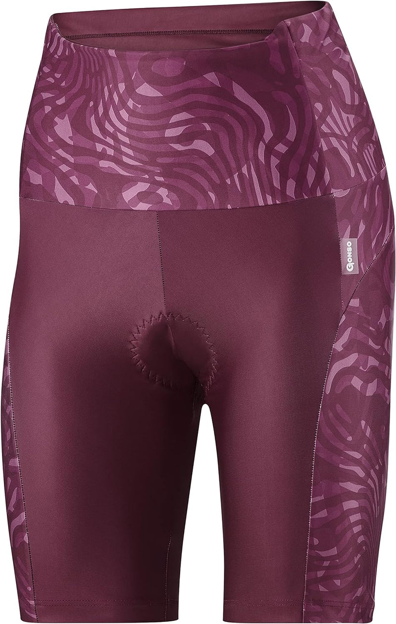 Gonso Damen Fahrradhose Malegga 40 Prune, 40 Prune