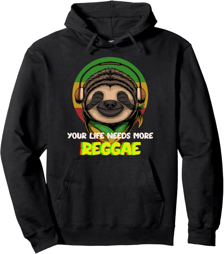 Rasta Rastafari Reggae Pullover Hoodie