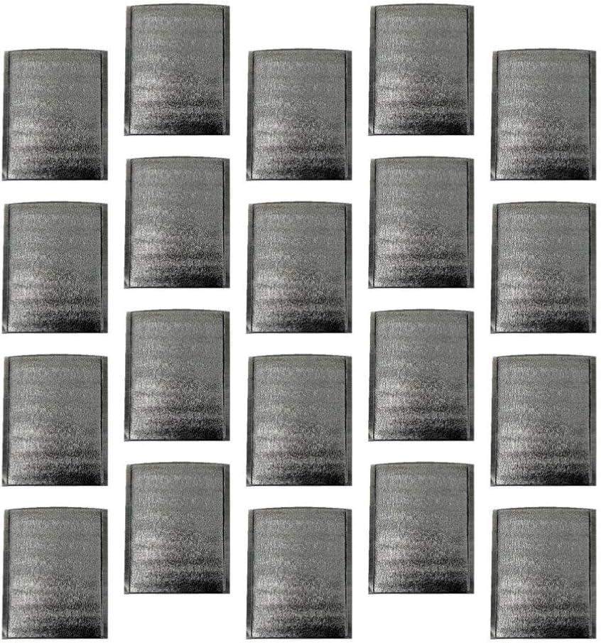 Hemoton 50 Stück Thermo-Luftpolstertaschen für zerbrechliche Versandtaschen (20 x 20 cm) 20*20CM sil