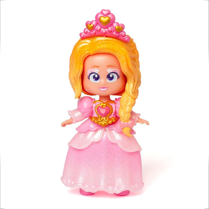 KOOKYLOOS Fairytale Mix &amp; Match Hearts - 3-in-1 Fantasy-Puppe, enthält 1 Puppe, 1 Prinzessinnen-Kost