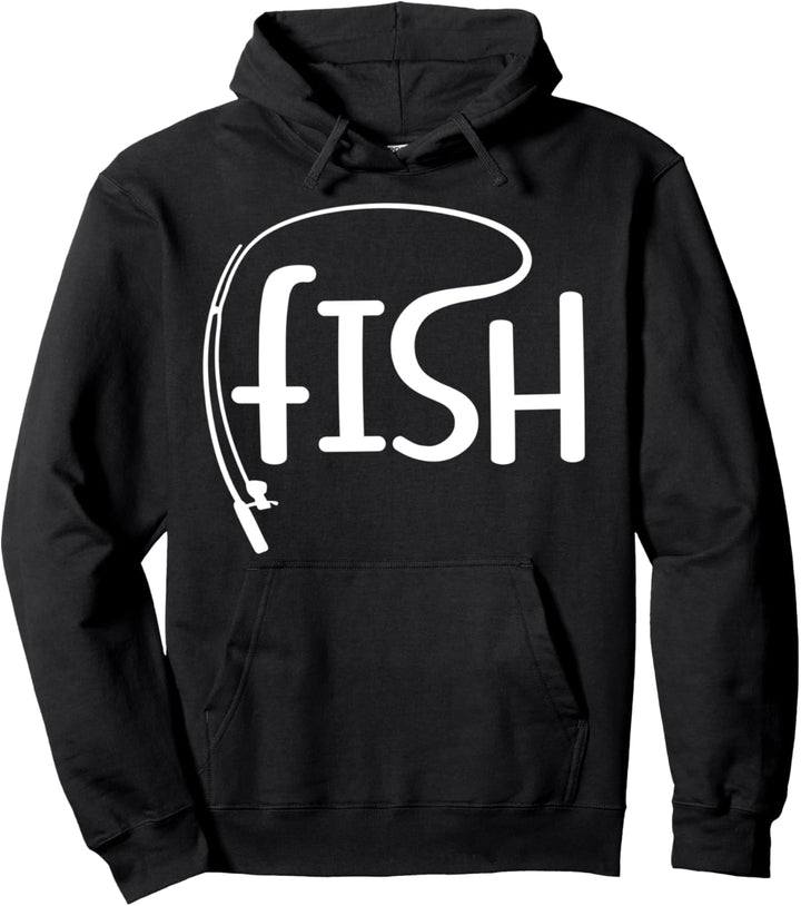 Angeln Fish Pullover Hoodie