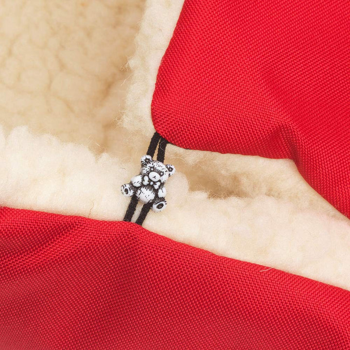 Winter Fusssack für Kinderwagen Babyschale Schlittensack Lammwollesack Baby Fusssack Kuschelsack Win