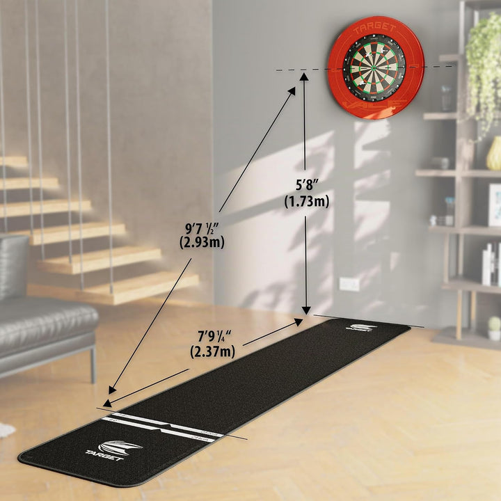 Target Darts Aspar Dartscheibe Einzelbett, Einzelbett