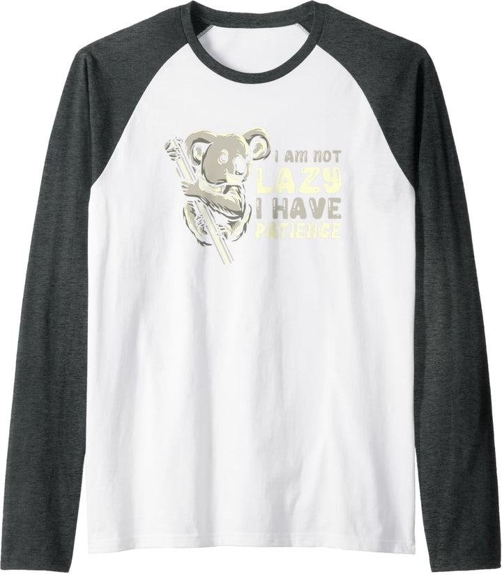 Koalabär Australien Koala Ich bin Nicht Fau Ich Habe Geduld Raglan