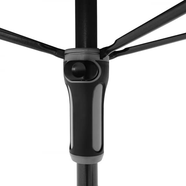 Doppler Sonnenschirm Sun Line Waterproof 225 x 120 cm ohne Volant, UV-Schutz 80, hellgrau