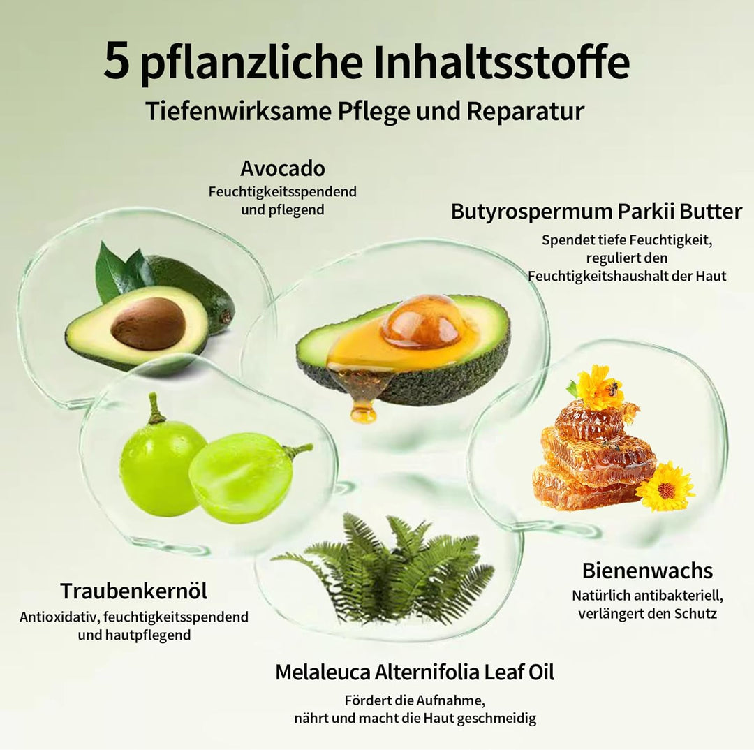 Pfotenbalsam Stick für Hund und Katze, gegen trockene rissige Pfoten, ideal als Pfotenschutz für Som