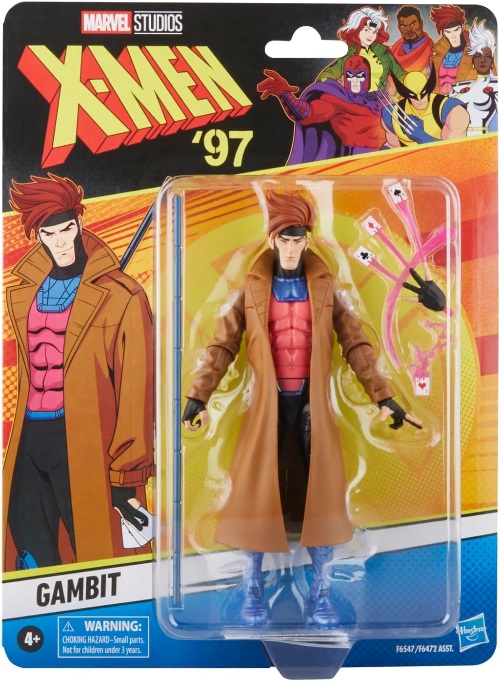 Hasbro Marvel Legends Series Gambit, X-Men '97 Marvel Legends Action-Figur (15 cm)