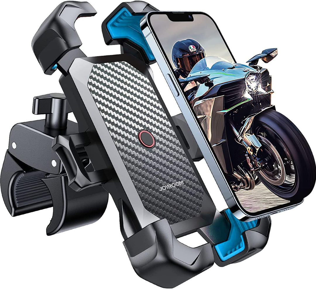 JOYROOM 2025 Handyhalterung Fahrrad & Motorrad & e Scooter, [1s Auto-Sperre][100mph Militär Anti-Sha