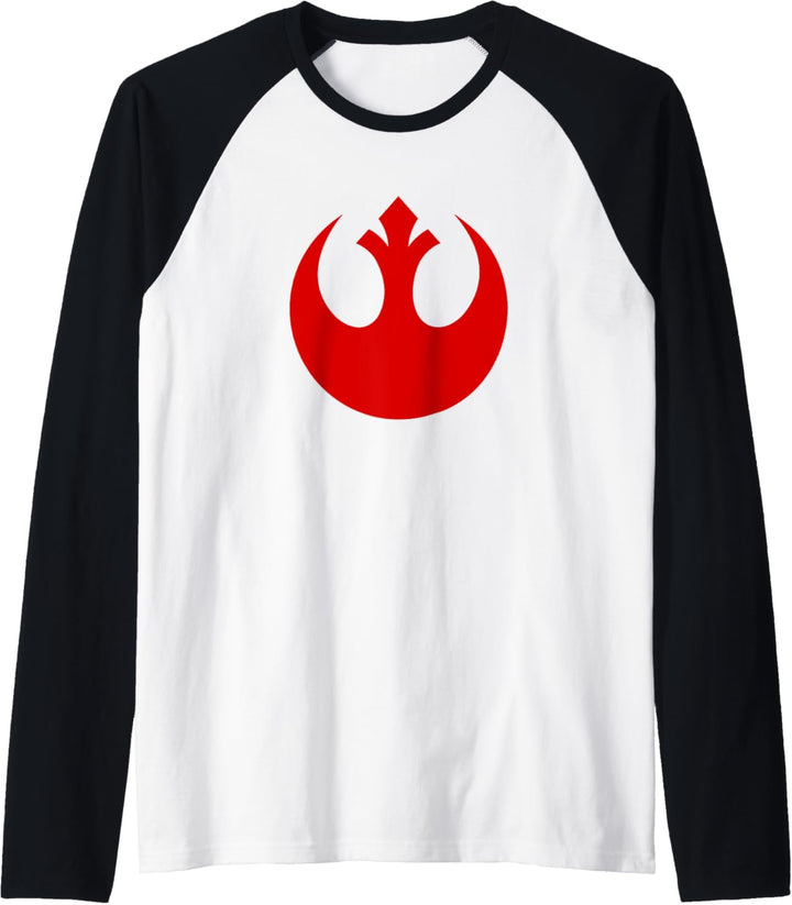 Star Wars Heroes 8-Bit Logo Raglan