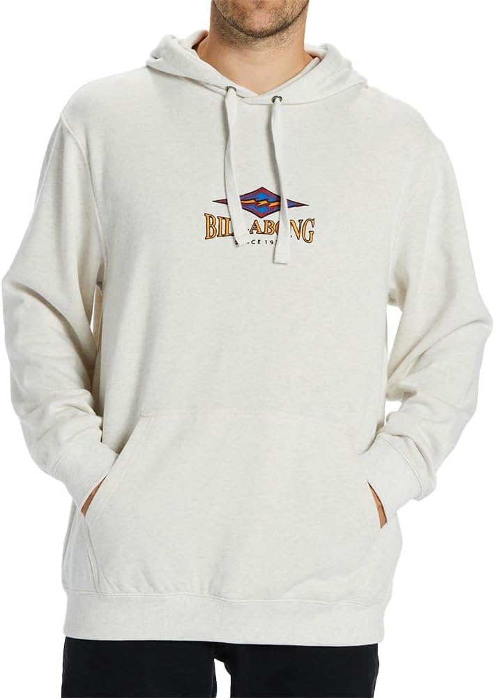 Billabong Herren Short Sands Pullover Sweatshirt (1er Pack) S Light Grey Heather, S Light Grey Heath