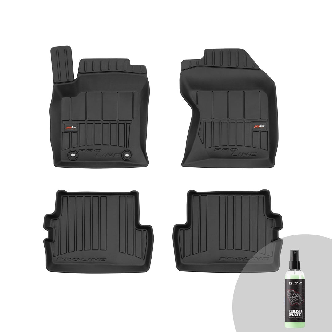 FROGUM ProLine 3D Gummimatten Exklusiven Auto Fussmatten Autofussmatten für Ford Focus I 1998-2004 |