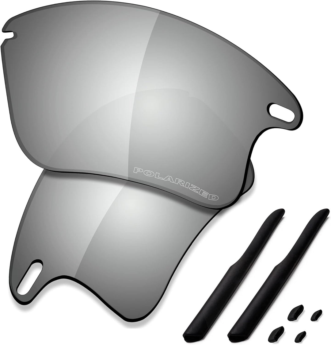 Saucer Premium-Ersatzgläser und Gummi-Kits für Oakley Fast Jacket XL OO9156 Sonnenbrillen High Defin