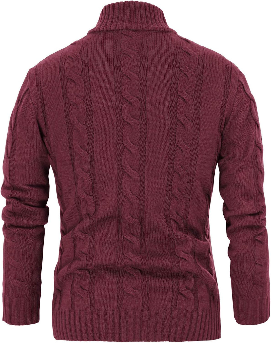 PJ PAUL JONES Herren Strickjacke mit Knopfverschluss Zopfmuster Strickjacke Cardigan mit Gerippter S