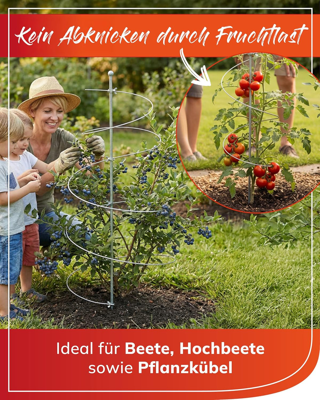 Pflanzenstab Rankhilfe Pflanzen stütze Rankstäbe Pflanzenstäbe Pflanzenstütze Gartenstab Rankstab -