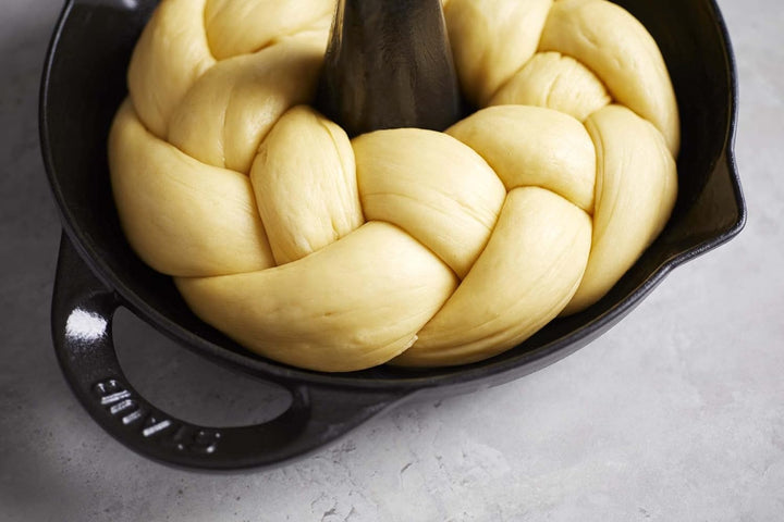 Staub 1200023 Hähnchenbräter, 24 cm, Edelstahl, schwarz 24 cm Schwarz, 24 cm Schwarz