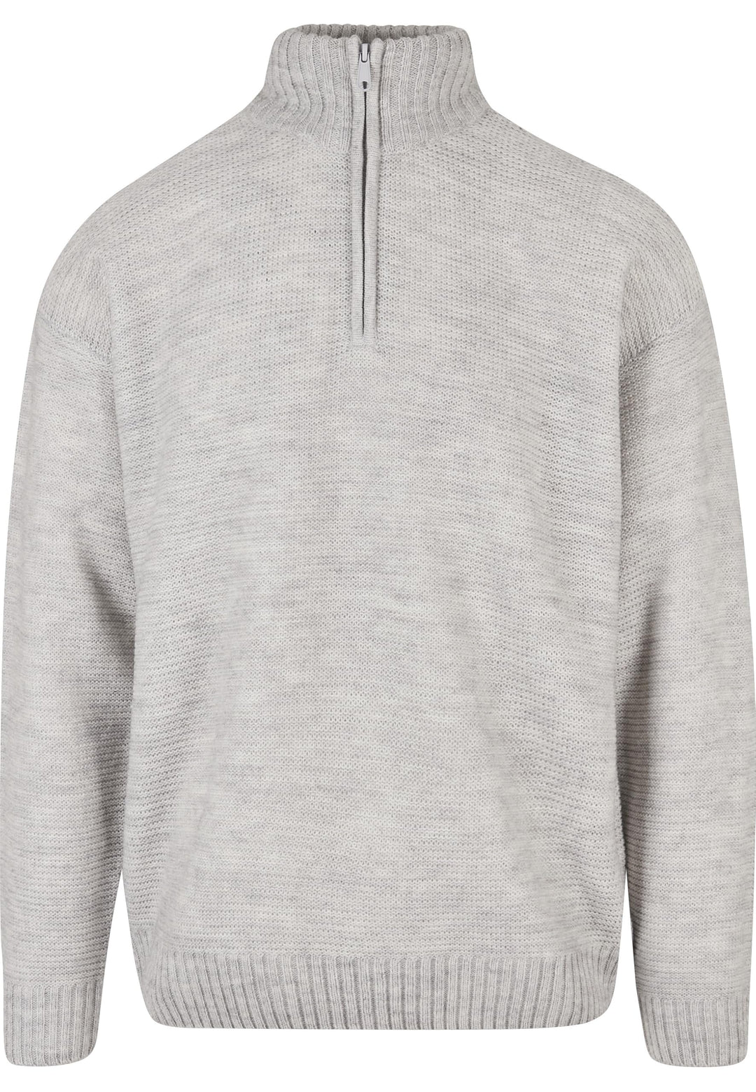 Urban Classics Knit Troyer, modischer Männer Strickpullover in Oversize Passform, erhältlich in zwei