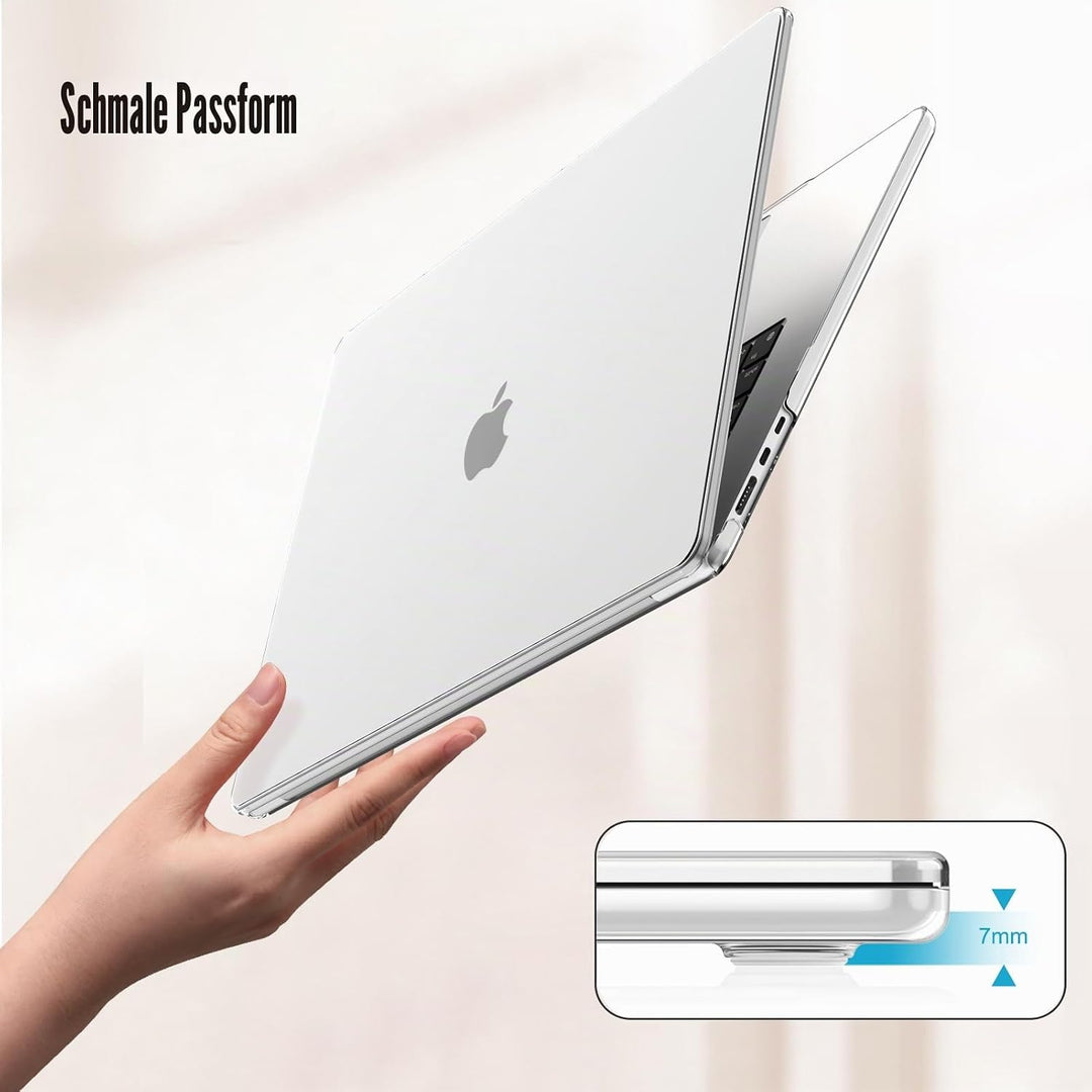 Fintie Hülle Kompatibel mit MacBook Air 15 Zoll M4 M3 M2 A3241 A3114 A2941 (2025-2023), Ultradünne H
