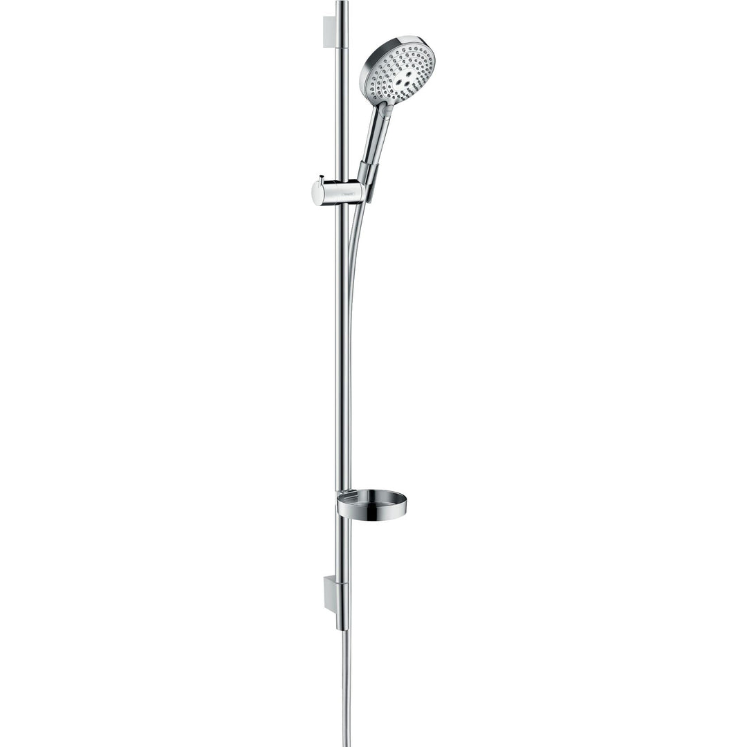 hansgrohe wassersparendes Duschsystem Raindance Select PowderRain Regendusche (Duschkopf, Schlauch,