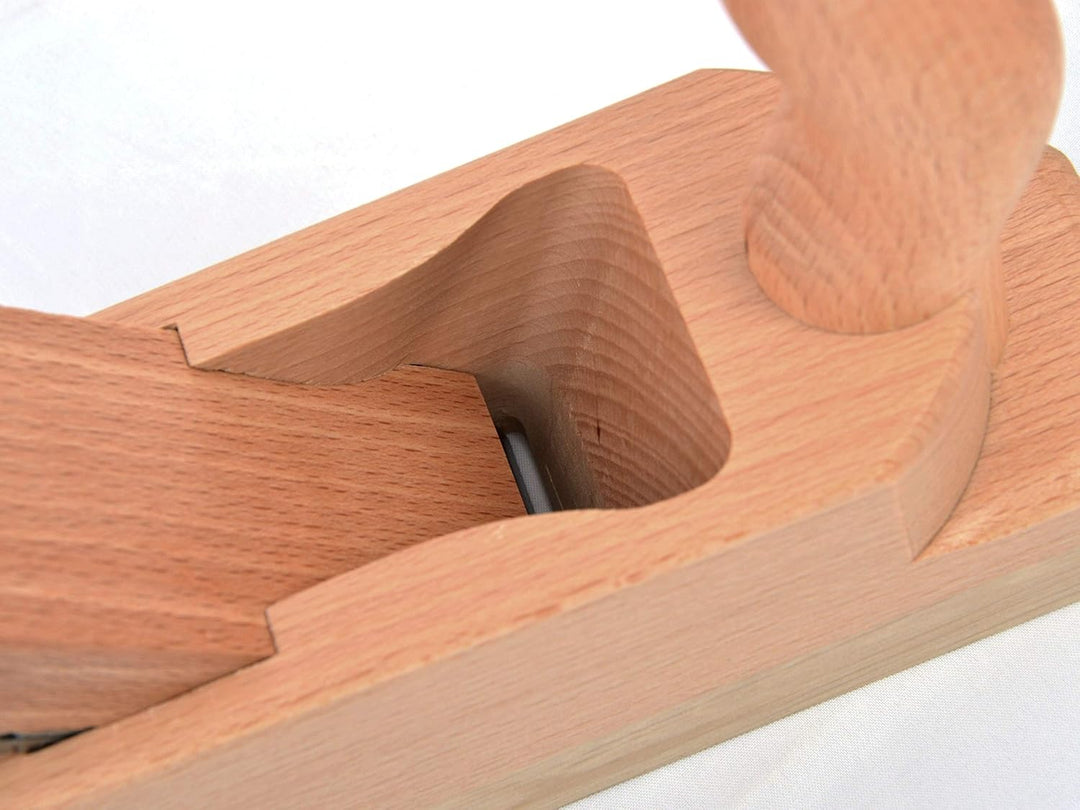Hobel Doppelhobel mit Weissbuchen Sohle 45 mm breites PREMIUM Hobeleisen, 45 mm breites PREMIUM Hobe