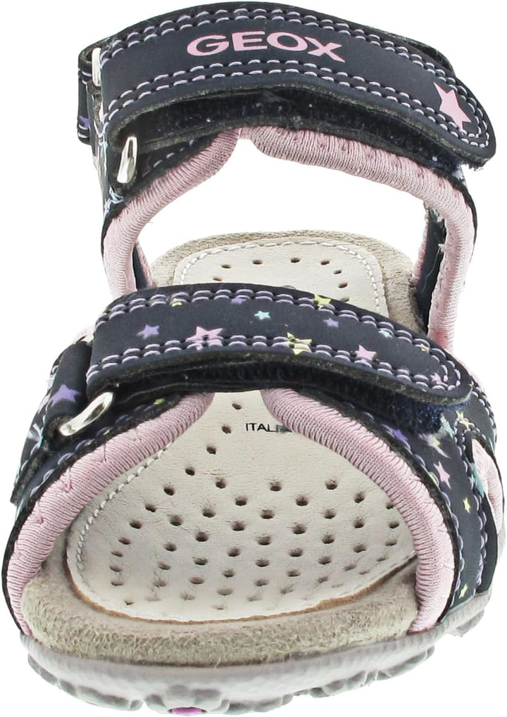 Geox Mädchen Jr Roxanne B Sandalen 28 EU Navy Pink, 28 EU Navy Pink