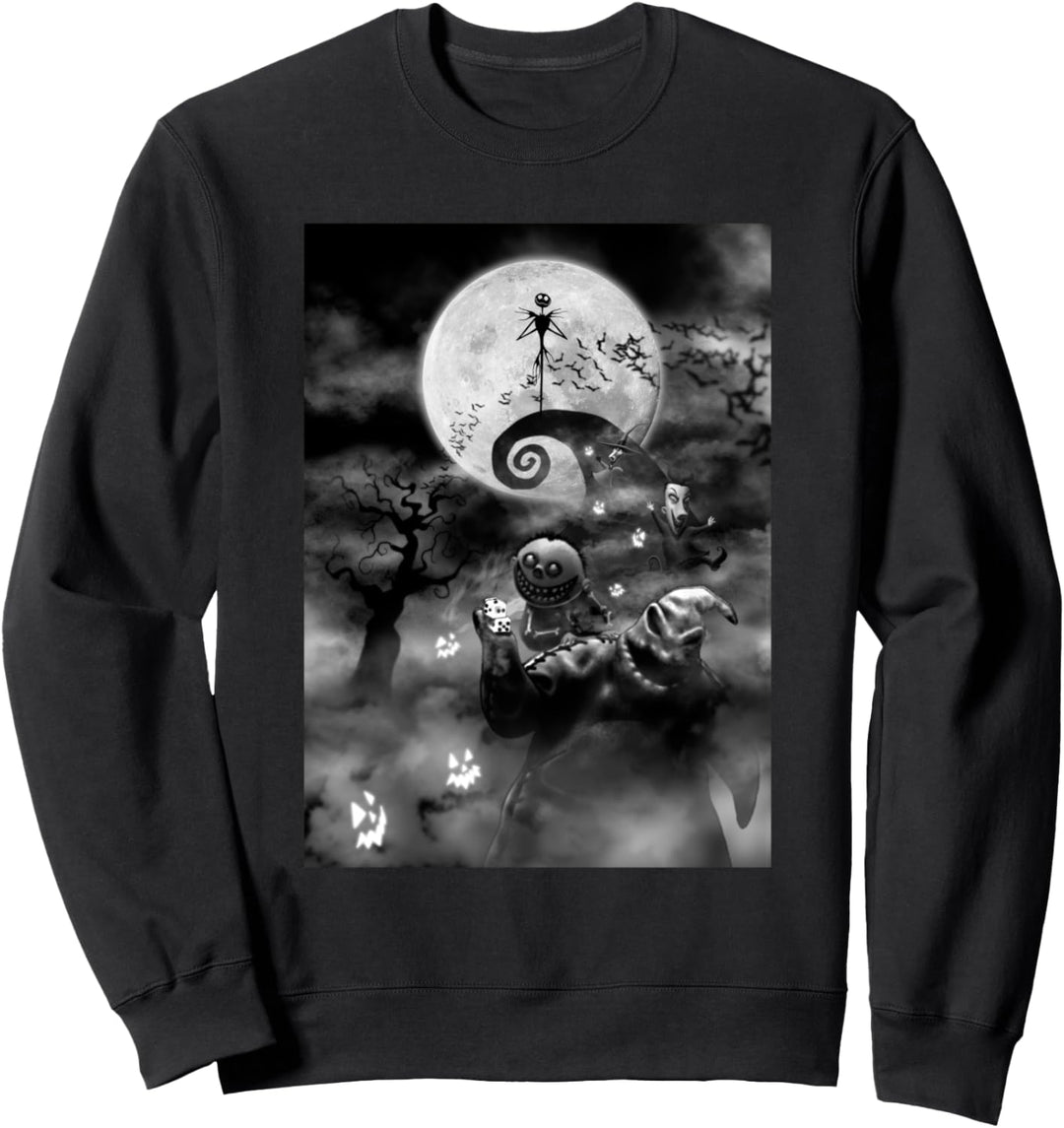 The Nightmare Before Christmas Jack and Oogie Boogie Sweatshirt