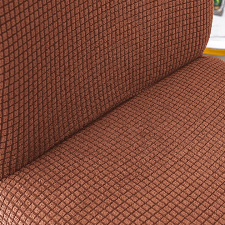 EBETA E Stuhlhussen 6 Stück, Elastische Stuhlbezug, Stretchhusse Stuhlüberzug Jacquard Hussen für Ho
