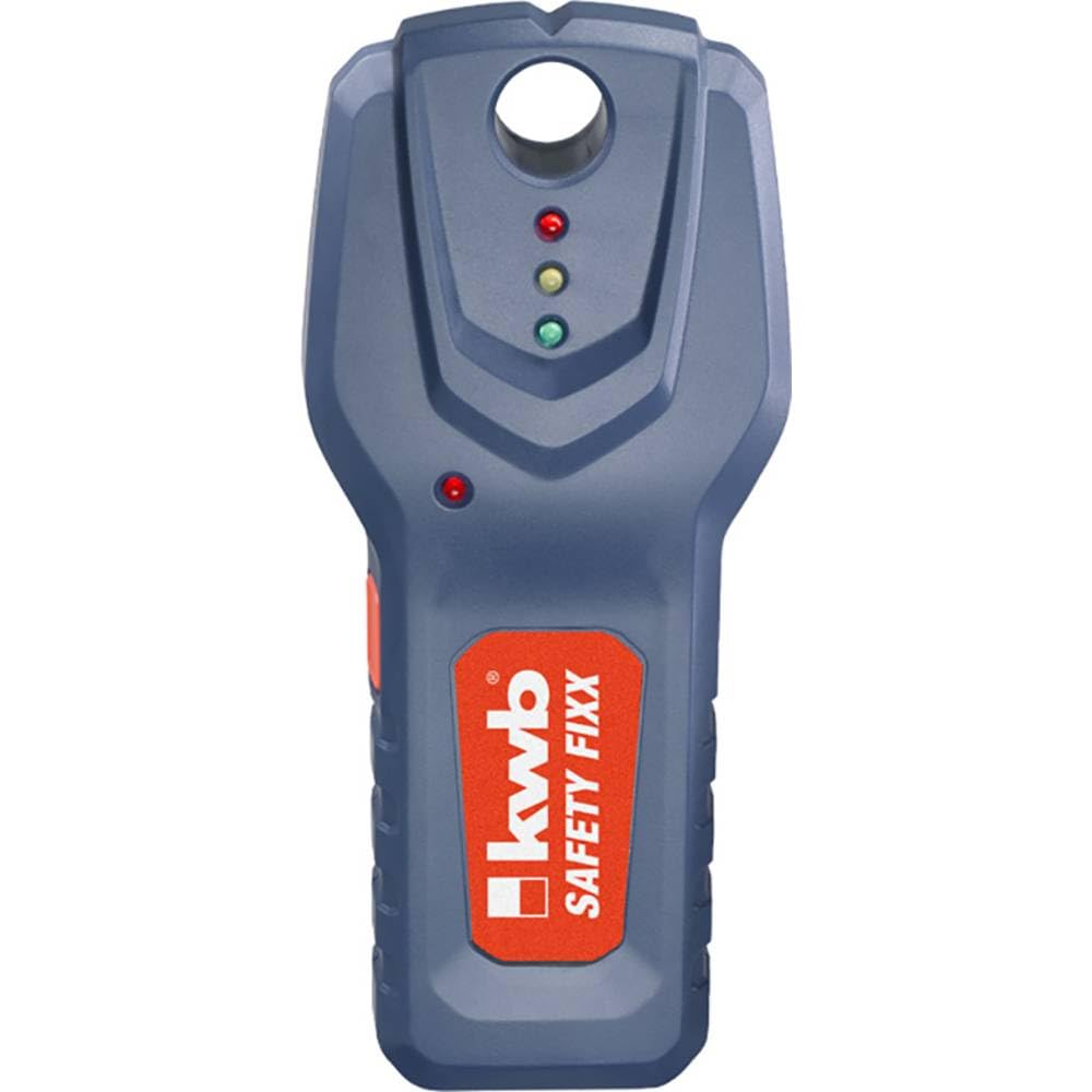 kwb Professional Leitungssucher Safety-Fixx (Ortungsgerät für Stromleitungen, Metalle, Holzbalken)