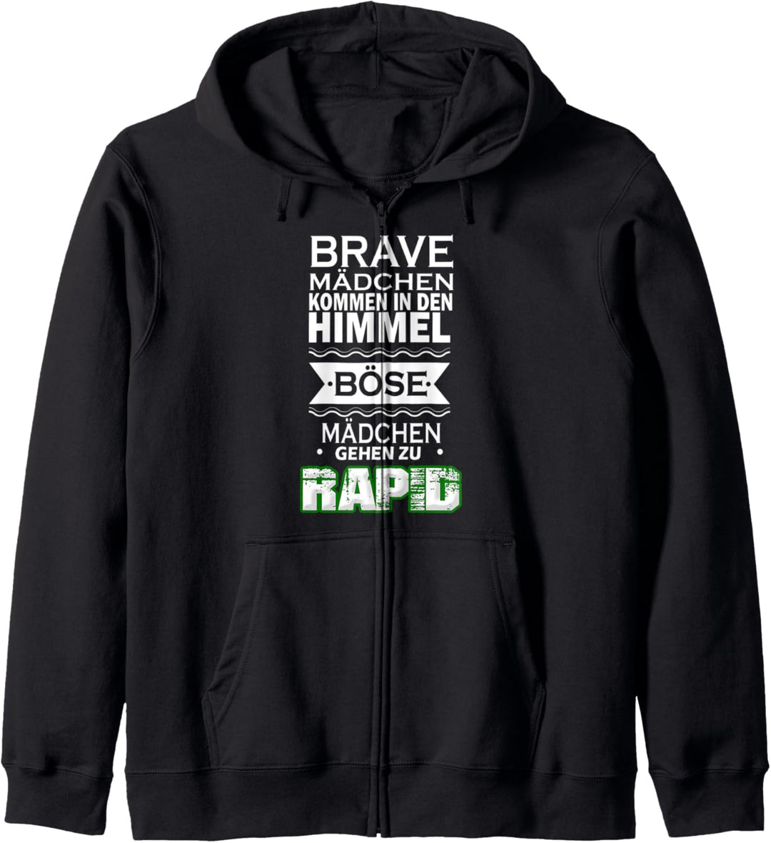 Brave Mädchen,böse Mädchen RAPID Girl Fan Shirt Kapuzenjacke