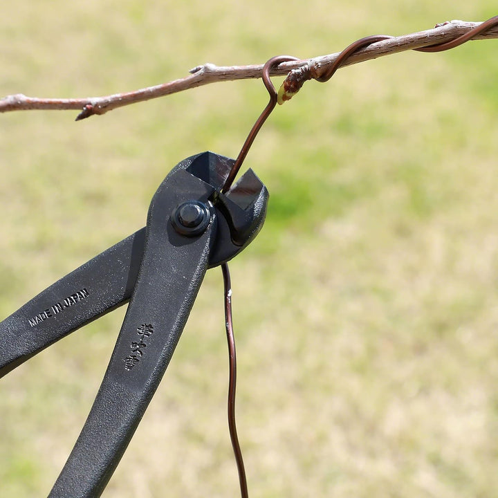 Wazakura Draht Zange, Handgeschmiedete Bonsai-Zange 195 mm, Made in Japan - Drahtschneider Schwarz