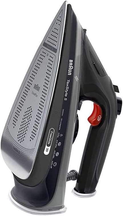 Braun 0127406005 SI 5088 BK Dry &amp; Steam Iron, Kunststoff, 0,3 Liter, Schwarz