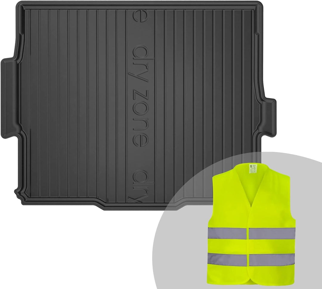 FROGUM DryZone Gummimatte Ganzjährige Praktische Auto Kofferraummatte Kofferraumwanne passend für Pe