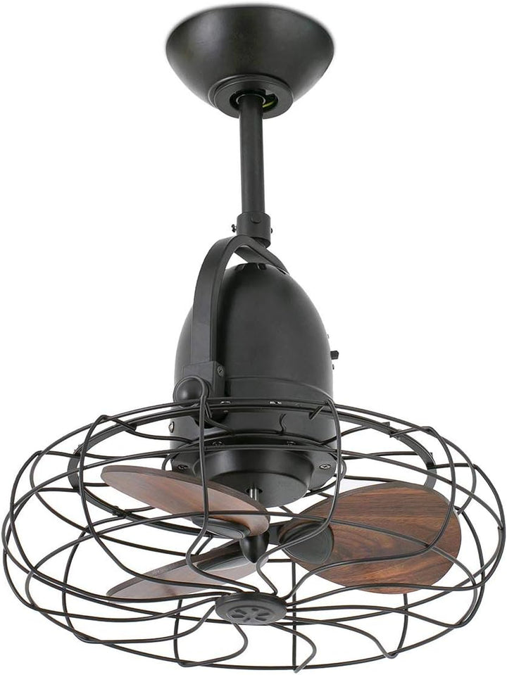 FARO BARCELONA KEIKI Ø45CM MARRON 3 PALAS