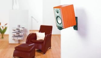Vogel's VLB 200 Universelle Lautsprecher Wandhalterung, Schwenkbar bis zu 90° (links/rechts), Bis zu