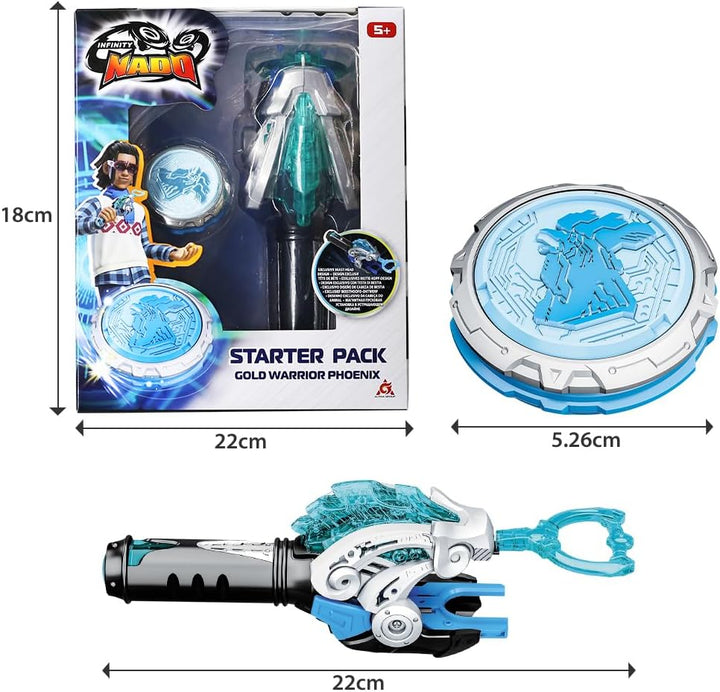 INFINITY NADO Kreisel für Kinder Metall Spielzeug Jungen, Battle Tops Kreisel Launcher Spielzeug, Sp