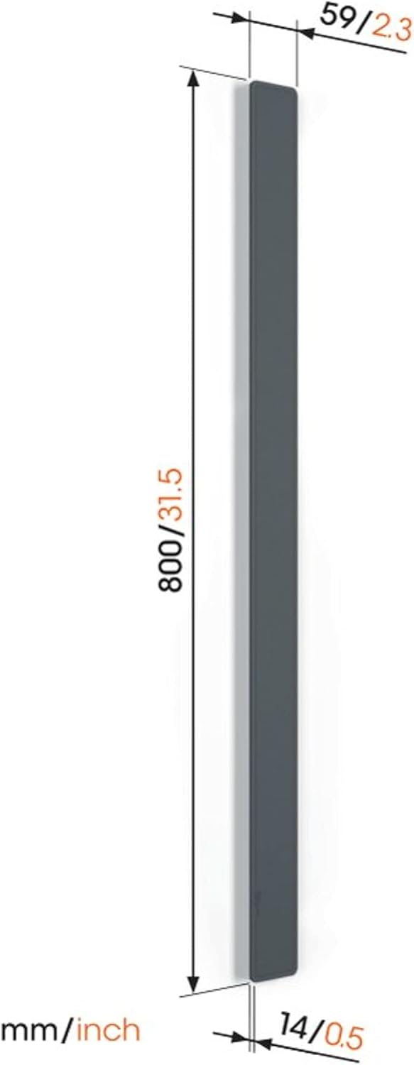 Vogel's TVA 6000 Kabelkanal Schwarz, Bis zu 4 Kabel, Minimalen Abstand zur Wand nur 1.4 cm, Länge vo