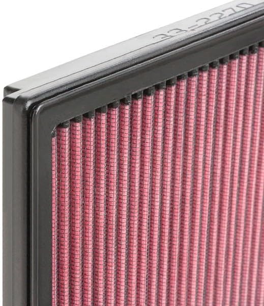 K&N 33-2270 Motorluftfilter: Hochleistung, Prämie, Abwaschbar, Ersatzfilter,Erhöhte Leistung, 2002-2