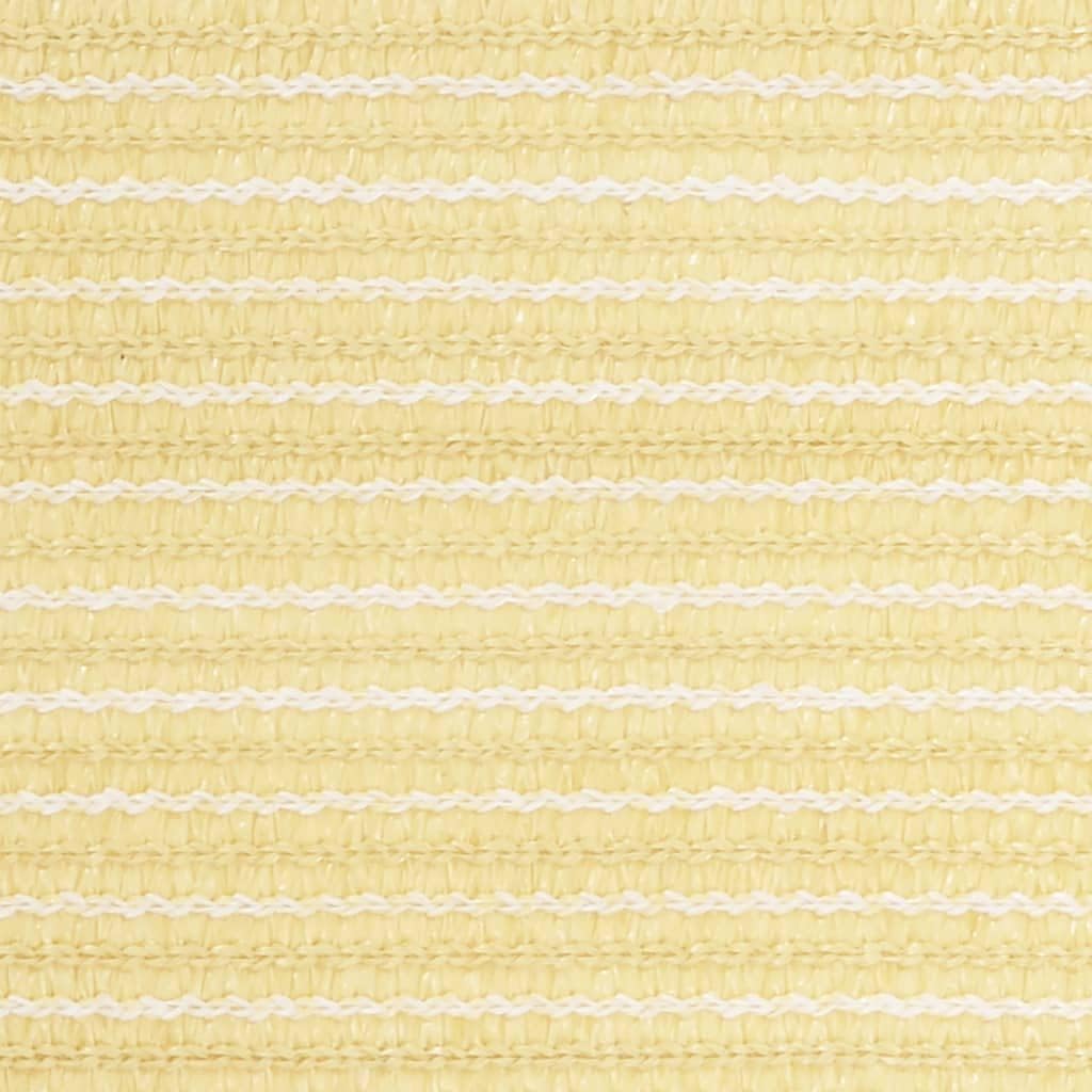 vidaXL Balkon-Sichtschutz Beige 90x500 cm HDPE 90 x 500 cm Beige, 90 x 500 cm Beige