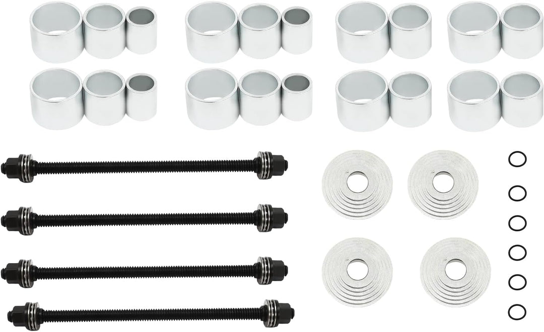 28PCS Universal Press- und Zughülsensatz, Buchsenlager-Ausbauwerkzeugsatz,für Antriebswellen KFZ Rad