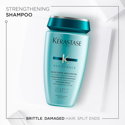Kérastase Shampoo für geschädigtes und strapaziertes Haar, Regenerierendes und stärkendes Haarbad, B