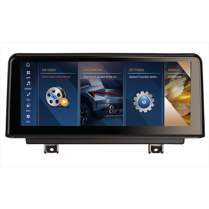Erisin 10.25" 8-Kern 4GB+64GB Android 14 Autoradio Bluetooth mit GPS Navi für BMW 3er F30 F31 F34 4e